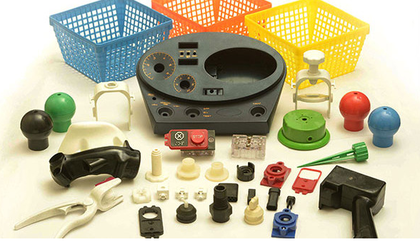 What products are typical for injection molding