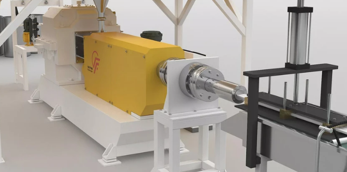 What are the raw materials used for extrusion molding